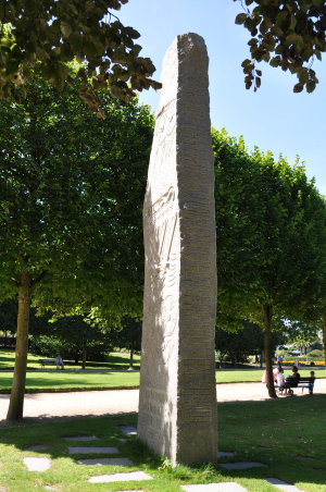 Bauta, jardin des plantes de Rouen