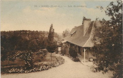 La maison de Michel Monet à Sorel-Moussel