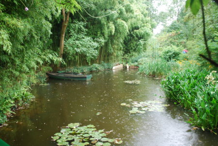 Giverny sous l'averse