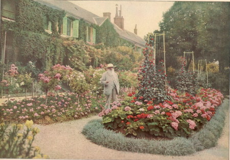 Claude Monet à Giverny, Illustration du 15 janvier 1927