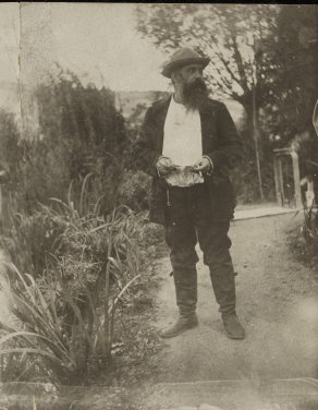 Photo de Monet par Lilla Cabot Perry, vers 1899-1909, Smithsonian Institution