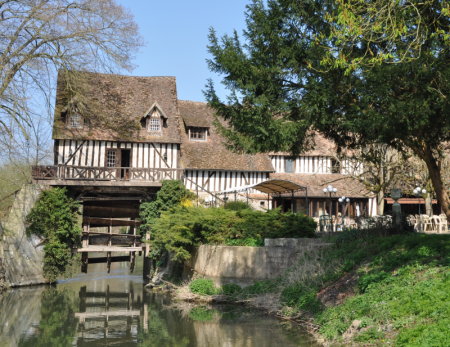 Le moulin d'Andé, Eure, Normandie