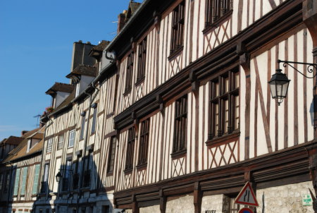 Façades à pans de bois à Vernon