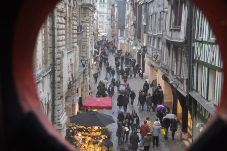 Rue du Gros-Horloge, Rouen