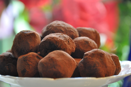 truffes au chocolat