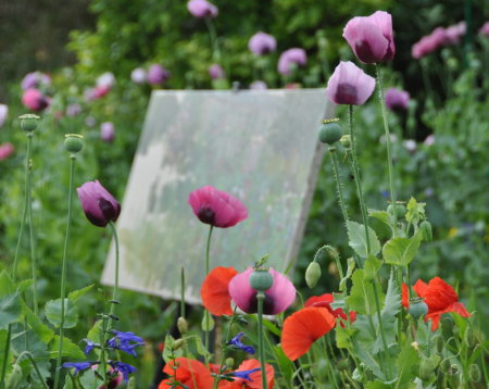 Peindre à Giverny