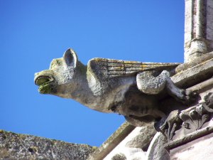 Gargouille de la collégiale de Vernon