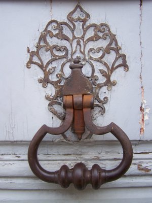 heurtoir de porte à Louviers, Eure, France