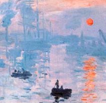 Impression, sunrise (detail)