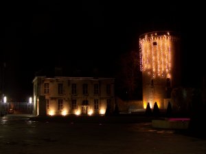 Vernon by night