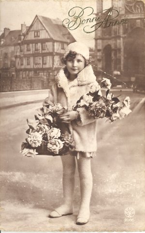 Carte postale ancienne de Bonne année