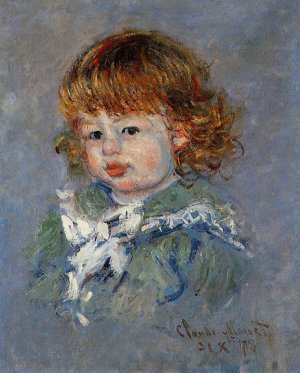 Portrait de Jean-Pierre Hoschedé, dit bébé Jean, Claude Monet, 1878, collection particulière