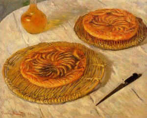 <em>Les Galettes</em>, Claude Monet, 1882, 65 x 81 cm, collection particulière - Analyse, description, explication.
