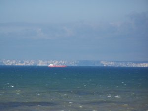 Les côtes anglaises vue depuis le cap Gris-Nez