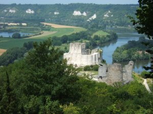Château-Gaillard, le château fort de Richard Coeur de Lion aux Andelys