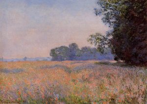 Champ d'avoine, Claude Monet, 1890, collection particulière