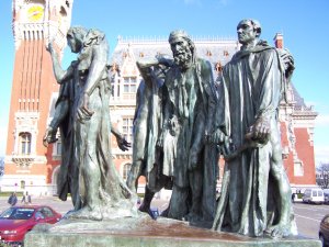 Les Bourgeois de Calais par Rodin