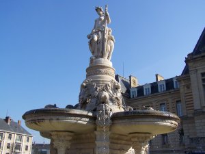 Fontaine à Evreux