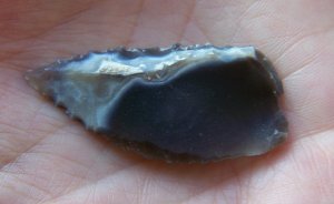 Silex taillé