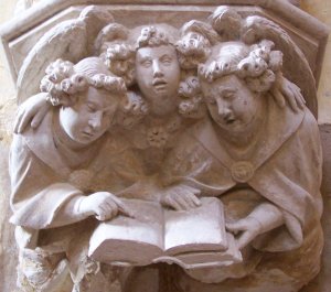 trois anges, Ecouis