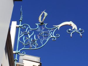 Enseigne de poissonnier