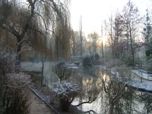 Giverny en hiver