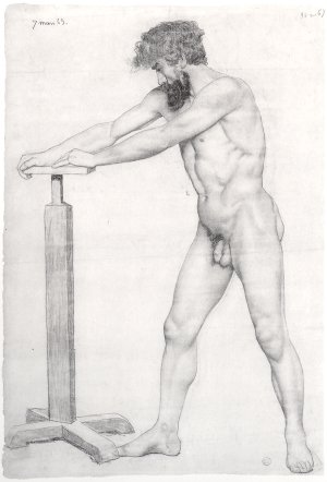 Nu masculin, Frédéric Bazille