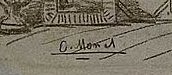 signature Oscar Monet