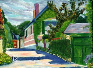 Rue Claude Monet, Christian Avril
