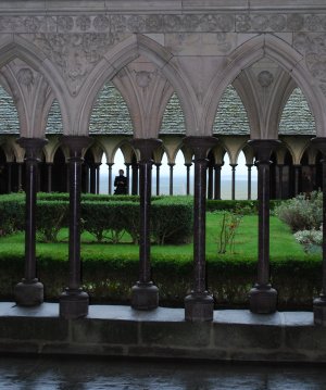 Le cloître du Mont-Saint-Michel