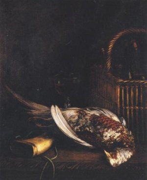 Nature morte au faisan, Claude Monet, huile sur toile, 62,5 cm x 76 cm, 1861, musée des Beaux-Arts de Rouen