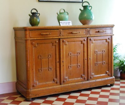 Buffet style bambou