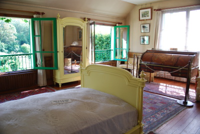La chambre de Claude Monet à Giverny