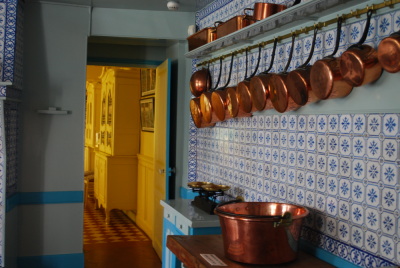 la cuisine de Monet à Giverny