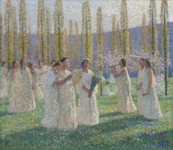 Henri Martin, Les Champs-Elysées, 1939 
Musée des Beaux-Arts de Bordeaux