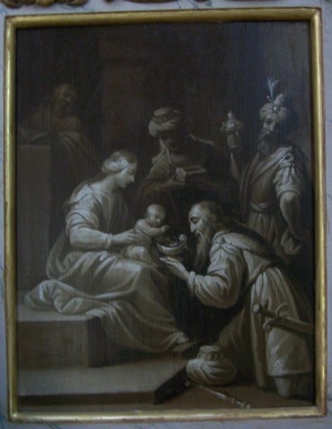 Prédelle, détail