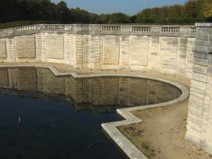 Le fer à cheval du Grand Canal au château de Versailles