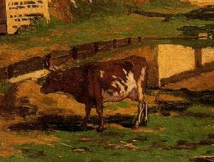 Cour de ferme en Normandie
