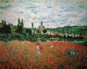 <em>Champ de coquelicots près de Vétheuil</em>, Claude Monet, 1879, Fondation Collection E.G. Bührle, Zurich